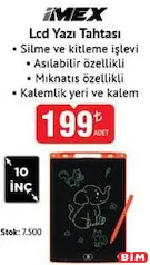 IMEX LCD YAZI TAHTASI 10 İNÇ fiyat ve kampanya bilgisi